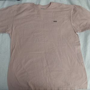 Vans Men's Classic Logo T Shirt pinkish